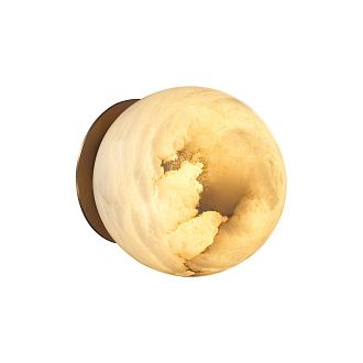 Бра 9,7*10 см, 1 LED*8W, 3000 К, Odeon Light Marbella, латунь 6684/5CL