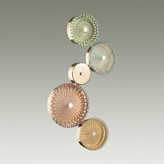 Светильник 62 см, 26W, 4000K, Odeon Light CARAMELLA 5412/26WL, золото