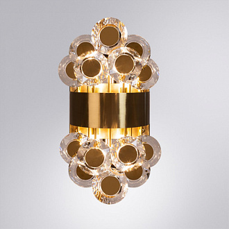 Светильник 45 см, Divinare AMALTHEA 7202/17 AP-2, латунь