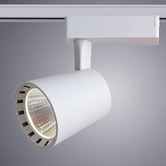 Трековый светильник Arte Lamp Atillo A2324PL-1WH, белый, 14x11x10см, LED, 24W, 4000K, 2200Lm