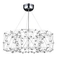 Подвесная люстра 80 см, 48W, 4000K, ST Luce Gravetta SL6602.103.48, хром