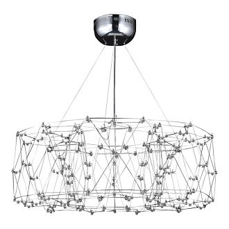 Подвесная люстра 80 см, 48W, 4000K, ST Luce Gravetta SL6602.103.48, хром
