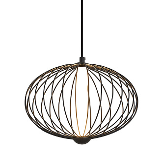 Светильник 30 см, 8W, 3000K, Freya Sabi FR6131PL-L10B, черный