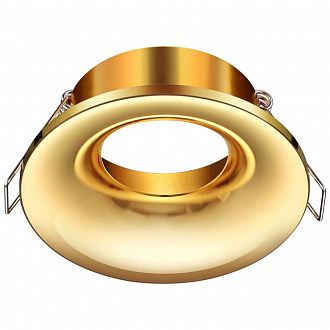 Встраиваемый светильник Novotech Metis 370641, золото, вр 7,5 см