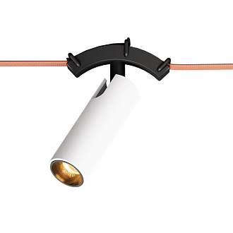 Светильник на шине 3,5* см, LED * 7W, 4000K, Denkirs Belty Spot DK5546-BW+BK, черный