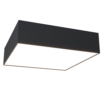 Потолочный светильник 22*22*6 см, LED 24W 4000K Maytoni Technical Zon C032CL-24W4K-SQ-B черный