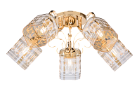 Люстра Ø560 x H220, мм, 5*40W (200W), GOLD (Золото) Rilon 06669/5 GOLD