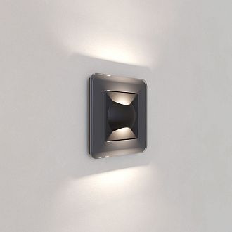 W1154508 Встраиваемая LED подсветка МУН, черный матовый Werkel, 4690389185601