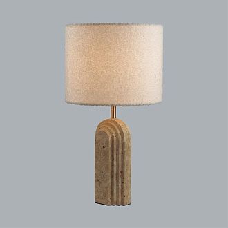 Настольный светильник *28*52- см, 1*E27*40W, Odeon Light Ondulato 7172/1T, бежевый