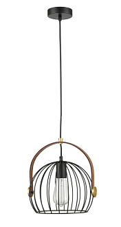 Подвесной светильник  25*153 см, 1*E27 черный, золото Vele Luce Pasquale VL6252P01