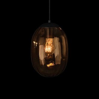 Подвесной светильник *18*-27,5 см, 1*E27*40W, LOFT IT Bubble 10427 Brown, черный