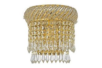 Бра *20*22 см, 1*E27*60W, Dio D`arte Bari Gold Bari E 2.10.100 G, Золото