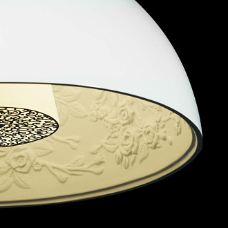 Светильник *40 см, 1*E27*60W, Loft It 10106/400 White Mirabell, Белый