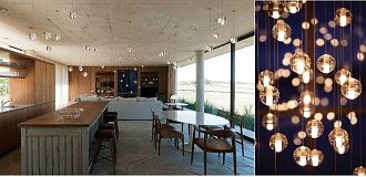 Светильник Bocci 14.1 Single Bubbles Led Crystal Glass 1 Ball 16*16*16 см, 1*LED*10W, ImperiumLoft 40.39, Хром