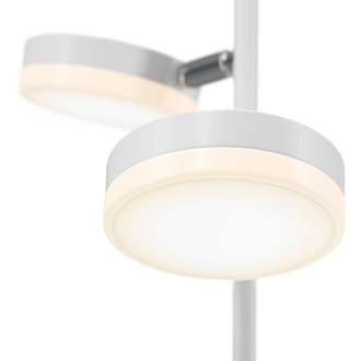 Светодиодный светильник 35 см, 18W, 3000K, Maytoni Fad MOD070PL-L18WK, белый-хром