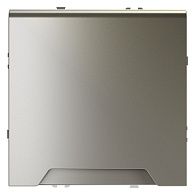 Розетка встраиваемая Voltum S70 с заземлением, защитными шторками и крышкой 16А, шелк пластик Soft touch VLS040304