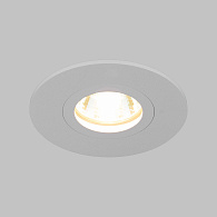 Встраиваемый точечный светильник белый 25001/01 Elektrostandard, вр 6 см