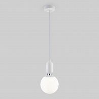 Подвесной светильник с плафоном 13 см Eurosvet Bubble 50151/1 белый