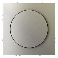 Светорегулятор встраиваемый Voltum S70 поворотно-нажимной 600 Вт, шелк пластик Soft touch VLS070304