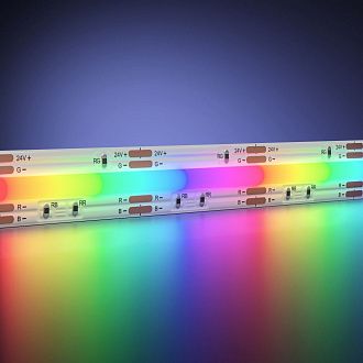 Светодиодная лента Ultra 24В COB 14Вт/м RGB 5м IP 20 201217 Maytoni Technical, цена за метр, катушкой по 5 м