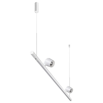 Светильник 120 см, 14W+14W, 4000K, Novotech 359308, белый