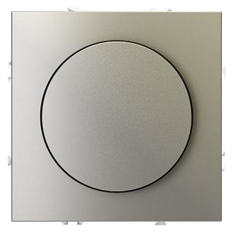 Светорегулятор встраиваемый Voltum S70 поворотно-нажимной 600 Вт, шелк пластик Soft touch VLS070304