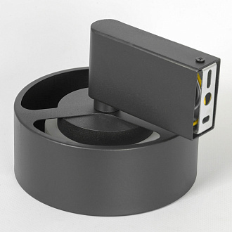 Бра настенное 15*17*13 см, 1*led*5W 3000K Lussole Lewisville LSP-7104 черный