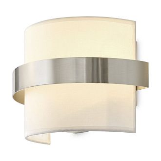 Бра 28*19,5*17,5 см, 2*E14*40W, Freya Bride FR5367WL-02N, никель
