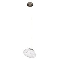 Подвесной светильник 20 см, 6W, 3000K, Loft IT Random 10469S Clear, никель