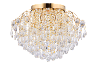 Люстра Ø640 x H480, мм, 8*40W(320W)+8*3W(24W), FGD (ЗОЛОТО) Rilon 1524/8+8 FGD