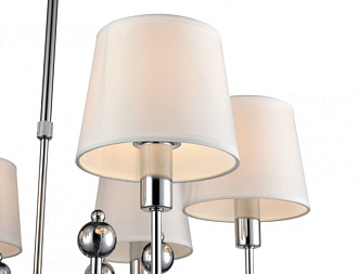 Потолочная люстра  64*54 см, 6*E14 хром Vele Luce Fabio VL1933L06