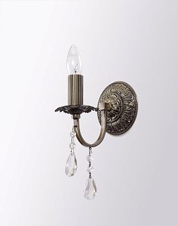 Люстра **25,5 см, 1*E14*W, Lucia Tucci Torino Antique TORINO W135.1 Mat Antique, Антик