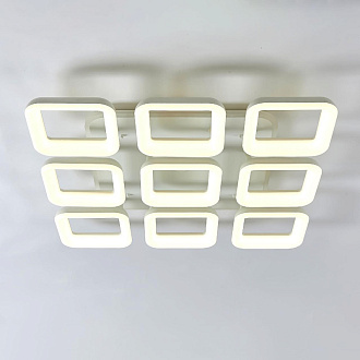 Светодиодный светильник 86 см, 160W с Алисой Citilux Паркер Смарт CL225A290E RGB, 3000-5500K, белый