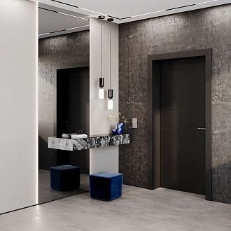 Датчик движения встраиваемый Voltum S70, кашемир пластик Soft touch VLS070503