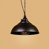 Подвесной светильник LOFT HOUSE P-188, диаметр 40 см, черный