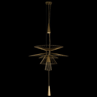 Светильник *60 см, 2*GU10*10W, Loft It 10141/600 Star, Золото