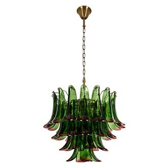 Подвесная люстра 60 см, Loft IT Lilou 10600/600 Green red, бронза