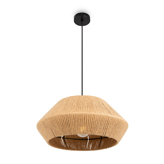 Светильник 50 см, Freya Lounge Garden FR5248PL-01BG, черный-ротанг