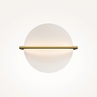 Бра 11,1*34*30 см, LED, 14W, 3000К, Maytoni Mira MOD279WL-L14G3K золотой