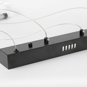 Линейно-подвесной светильник Lussole LSP-7083, 100*45 см, черный