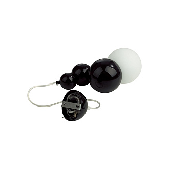 Подвес 13*19*120 см, 1*E27 Lumion Blasen 6566/1A черный