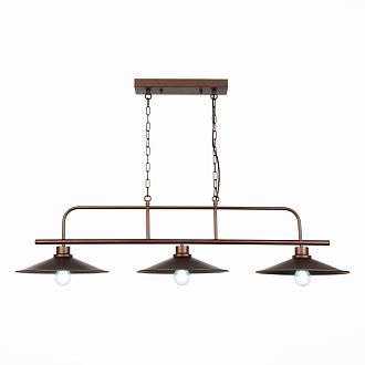 Люстра подвесная 85*34 см, ST LUCE SСARNO SL265.403.03 Кофейный
