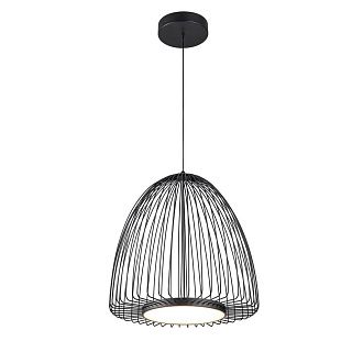 Подвесной светильник 46,2*203 см, *LED*43W, 3000K, Mantra Smart MAN9016, черный