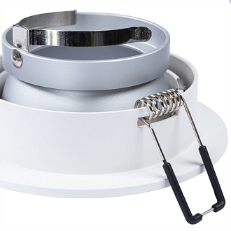 Встраиваемый светильник 9,2 см Arte Lamp ALKES A2161PL-1WH белый, вр 8,2 см