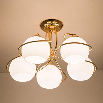 Люстра диаметр 61 см Citilux Лайма CL155152 золото