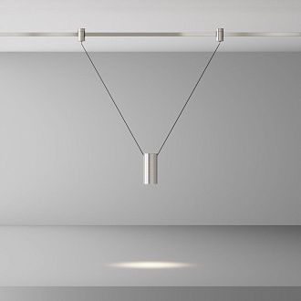 Трековый светильник  TR157-1-12W4K-PT *3,5*-12 см, *LED*12W, 4000K, Maytoni technical FLARITY TR157-1-12W4K-PT, Платина