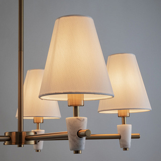 Светилник 70 см, Freya Pietra FR5371CL-05BS, латунь