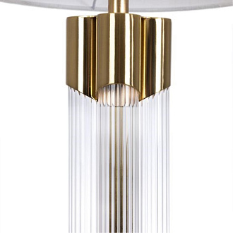 Настольная лампа 32*60 см, 1 E27*60W,  К, Arte Lamp Stefania A5053LT-1PB, Полированная Медь
