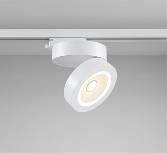 Трековый светильник Maytoni Track TR006-1-12W3K-W белый, LED, 12W, 3000K, 860Lm