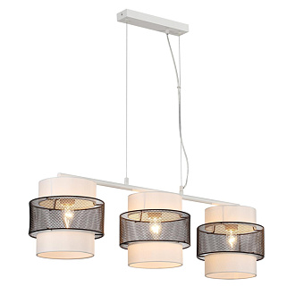 Подвесной светильник 21*83*179 см, 3*E27 Lumion ANIMAISA 8002/3A черный, белый